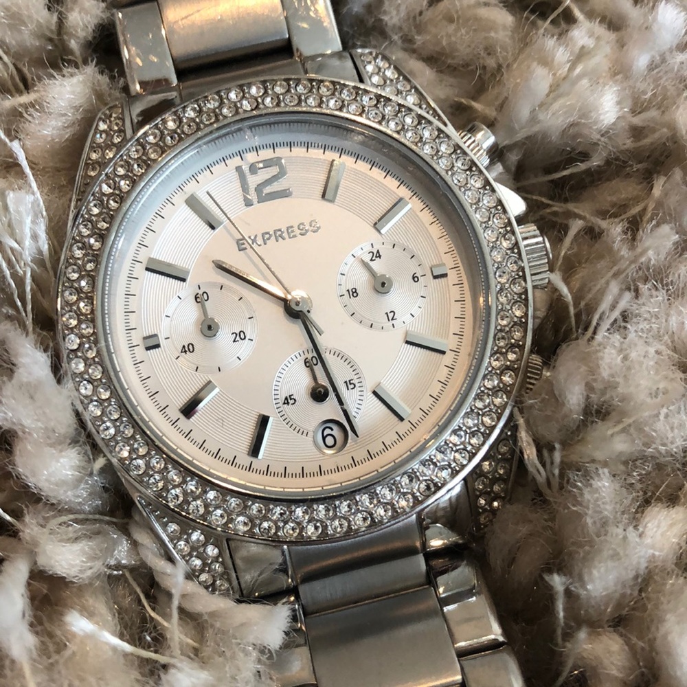 Express silver watch - Picture 2 of 2